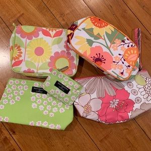 Set of 5 Brand New Clinique Cosmetic Bags